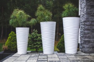 Form Plastic FLOWER POT SAHARA SLIM 2724 011 D40 H79 8