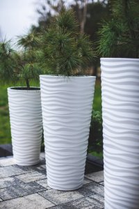 Form Plastic FLOWER POT SAHARA SLIM 2724 011 D40 H79 10