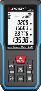 Dalmierz laserowy Sndway Dalmierz laserowy SNDWAY H-D510A (Zasięg 50m) 1