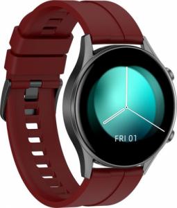 Smartwatch Gino Rossi SW019-3 Czerwony  (SG014C) 21