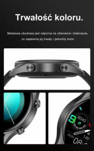 Smartwatch Gino Rossi SW019-3 Czerwony  (SG014C) 11