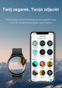 Smartwatch Gino Rossi SW019-1 Czarny  (SG014A) 12