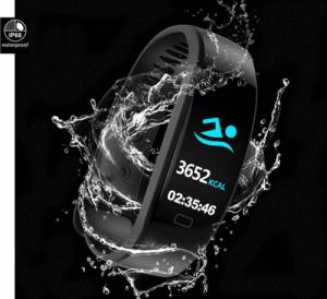 Smartband Rubicon RNCE80 Granatowy 9