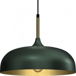 Lampa wisząca Eko-Light Lampa wisząca LINCOLN GREEN/GOLD 1xE27 35cm 1
