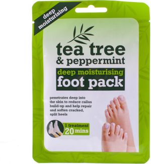 Xpel Tea Tree & Peppermint Deep Moisturising Foot Pack 1