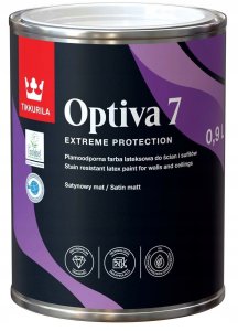Tikkurila PAINT OPTIVA SATIN MATT 7 BC 0.9L 2