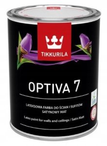 Tikkurila PAINT OPTIVA SATIN MATT 7 BC 0.9L 3