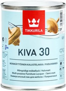 Tikkurila FURNITURE VARNISH KIVA 30 0.9 L 2