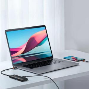 HUB USB Baseus Lite Series 1x USB-C  + 4x USB-A 3.0 (WKQX030001) 4