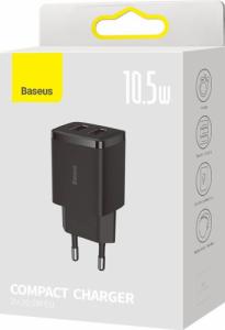 Ładowarka Baseus Compact 2x USB-A 2.1 A (CCXJ010201) 5