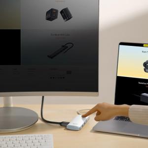 Stacja/replikator Baseus Lite Series USB-C (WKQX050102) 15