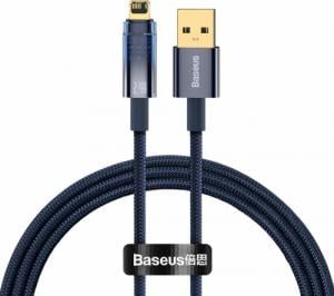 Kabel USB Baseus USB-A - Lightning 1 m Niebieski (CATS000403) 1