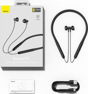 Słuchawki Baseus Bowie P1 Czarne 2