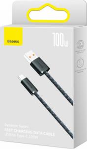 Kabel USB Baseus USB-A - USB-C 1 m Szary (CALD000616) 15