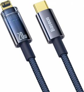Kabel USB Baseus USB-C - Lightning 1 m Niebieski (CATS000003) 13