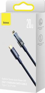 Kabel USB Baseus USB-C - Lightning 1 m Niebieski (CATS000003) 20