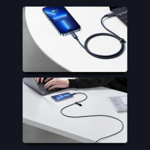 Kabel USB Baseus USB-C - Lightning 1 m Niebieski (CATS000003) 4