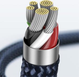 Kabel USB Baseus USB-C - Lightning 1 m Niebieski (CATS000003) 6