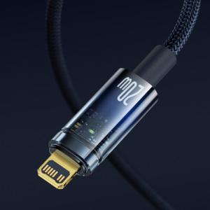 Kabel USB Baseus USB-C - Lightning 1 m Niebieski (CATS000003) 8