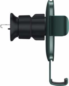 Baseus Uchwyt samochodowy do kratki Baseus Metal Age II (zielony) 4