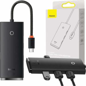 HUB USB Baseus Lite Series 1x USB-C  + 4x USB-A 3.0 (WKQX030301) 2
