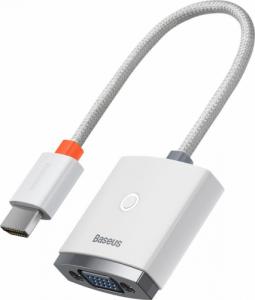 Adapter AV Baseus HDMI - D-Sub (VGA) biały (WKQX010002) 1