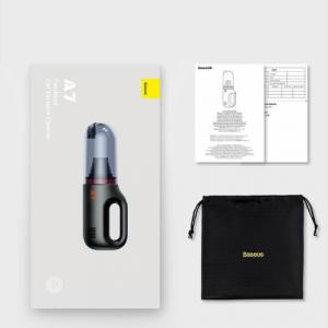Odkurzacz ręczny Baseus Bezprzewodowy odkurzacz samochodowy Baseus A7 (szary) 5