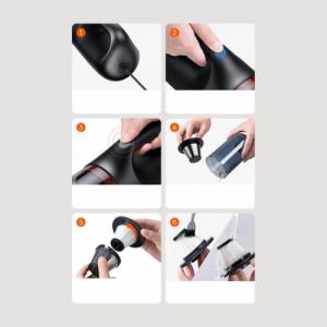 Odkurzacz ręczny Baseus Bezprzewodowy odkurzacz samochodowy Baseus A7 (szary) 7