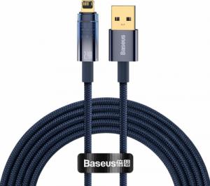 Kabel USB Baseus USB-A - Lightning 2 m Niebieski (CATS000503) 1