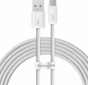 Kabel USB Baseus USB-A - USB-C 2 m Biały (CALD000702) 1