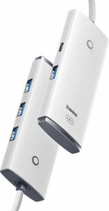 HUB USB Baseus Lite Series 1x USB-C  + 4x USB-A 3.0 (WKQX030502) 3