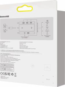 HUB USB Baseus Lite Series 1x USB-C  + 4x USB-A 3.0 (WKQX030502) 6