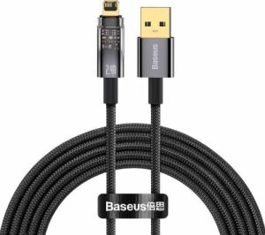 Kabel USB Baseus USB-A - Lightning 2 m Czarny (CATS000501) 1