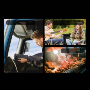 Baseus Inwerter samochodowy 500W 220V CN/EU czarny 9