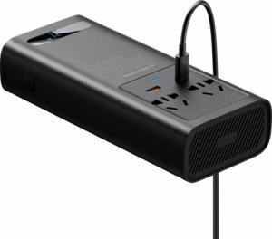 Baseus Inwerter samochodowy 500W 220V CN/EU czarny 14
