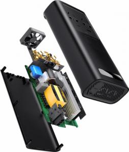 Baseus Inwerter samochodowy 500W 220V CN/EU czarny 17