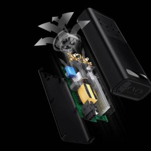 Baseus Inwerter samochodowy 500W 220V CN/EU czarny 2