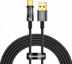 Kabel USB Baseus USB-A - USB-C 2 m Czarny (CATS000301) 1