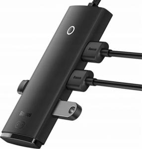 HUB USB Baseus Lite Series 1x USB-C  + 4x USB-A 3.0 (WKQX030101) 3