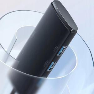 HUB USB Baseus Lite Series 1x USB-C  + 4x USB-A 3.0 (WKQX030101) 9
