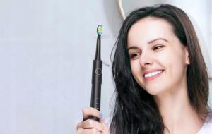 Szczoteczka FairyWill Szczoteczka soniczna FW-E11 Black + Irygator FW-5020E 13