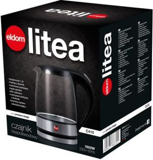 Czajnik Eldom C410 Litea Srebrny 3