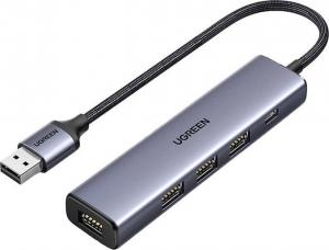 HUB USB Ugreen CM473 1x USB-C  + 4x USB-A 3.0 (UGR1320) 1