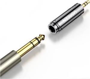 Adapter AV Ugreen Jack 3.5mm - Jack 6.3mm szary (60711) 2