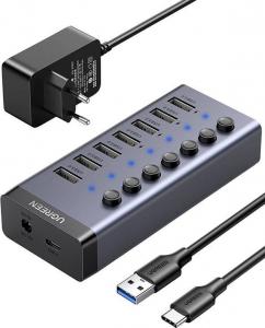 HUB USB Ugreen 7x USB-A 3.0 (UGR1228BLK) 2