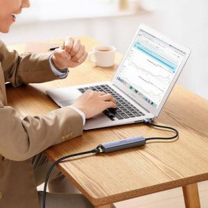 HUB USB Ugreen 1x RJ-45 1x USB-C  + 3x USB-A 3.0 (UGR1219SLV) 23