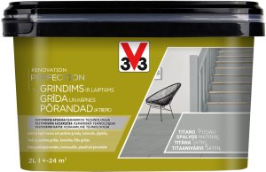 V33 PAINT FLOOR PERF DARK GRAFITE 2L 2