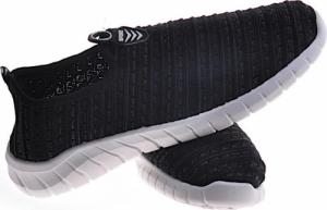 Pantofelek24 Sportowe półbuty męskie czarnym /D2-1 12247 T295/ 44 5