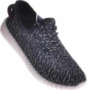 Pantofelek24 Lekkie damskie buty sportowe Czarne /D4-3 12301 T199/ 38 4