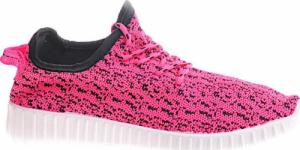 Pantofelek24 Lekkie damskie buty sportowe Fuksja /C3-1 12306 T199/ 37 4